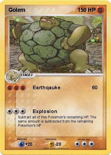 Pokemon Golem