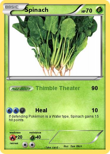 Pokemon Spinach