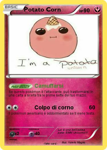 Pokemon Potato Corn