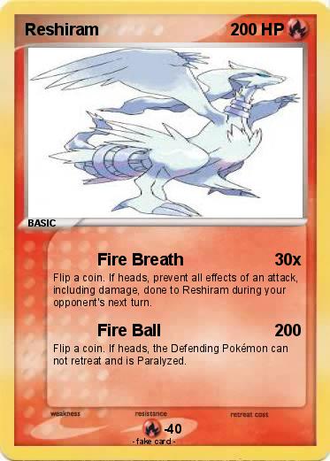 Pokemon Reshiram