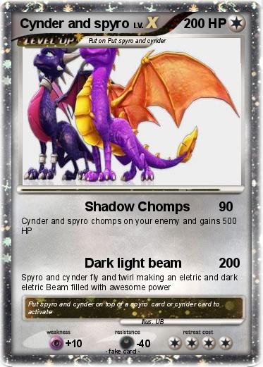 Pokemon Cynder and spyro