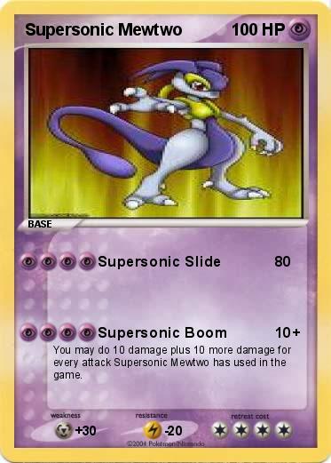Pokemon Supersonic Mewtwo