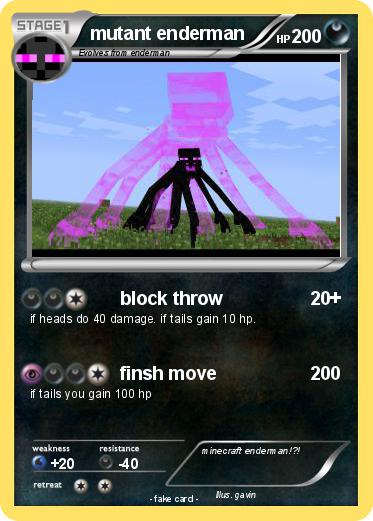Pokemon mutant enderman
