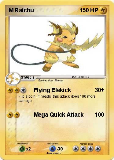 Pokemon M Raichu