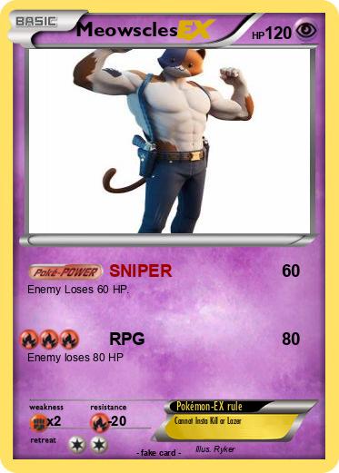 Pokemon Meowscles