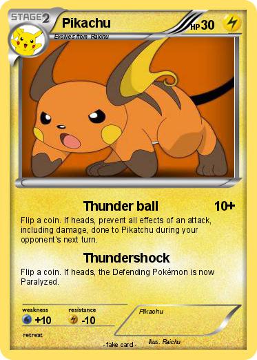 Pokemon Pikachu