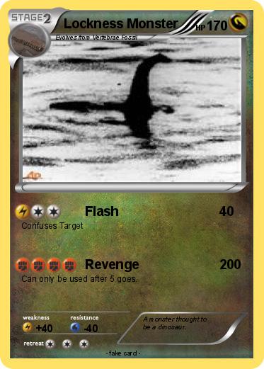Pokemon Lockness Monster
