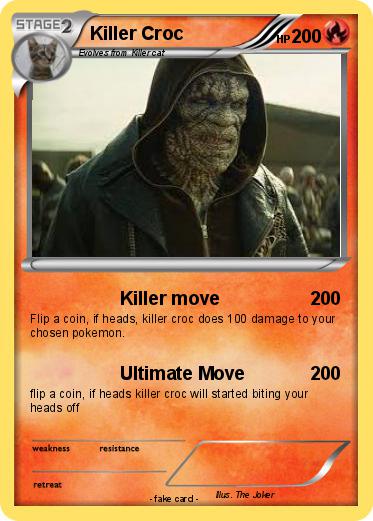 Pokemon Killer Croc
