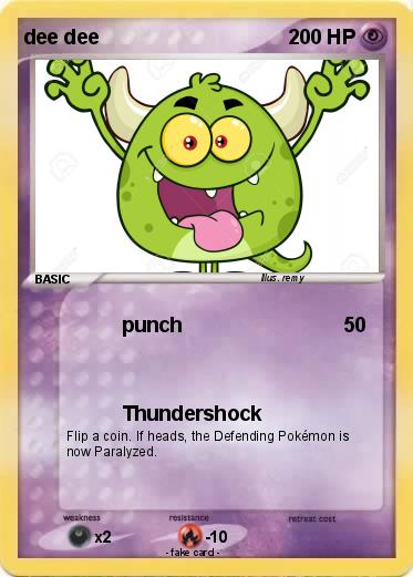 Pokemon dee dee