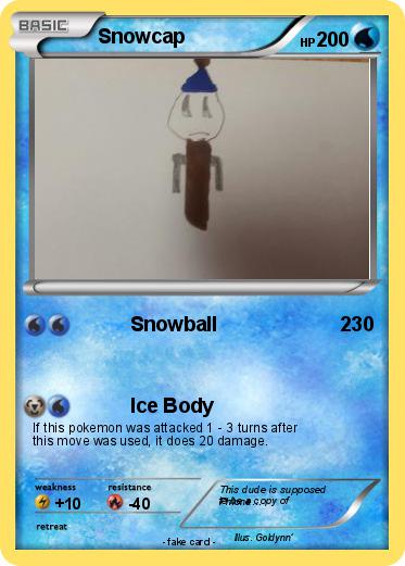Pokemon Snowcap