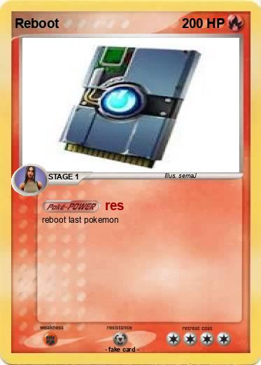 Pokemon Reboot