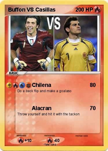 Pokemon Buffon VS Casillas