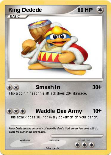 Pokemon King Dedede