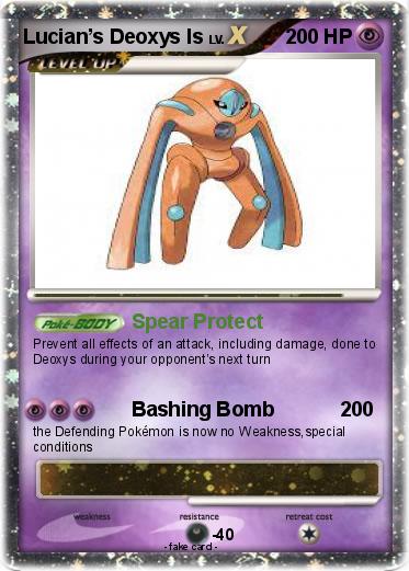Pokemon Lucian’s Deoxys Is