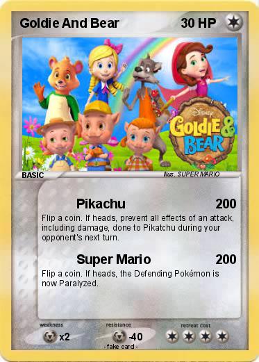Pokemon Goldie And Bear