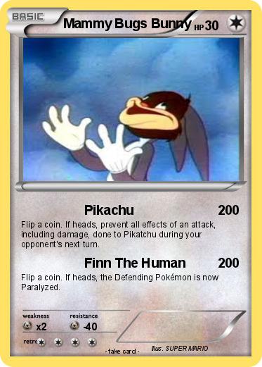 Pokemon Mammy Bugs Bunny