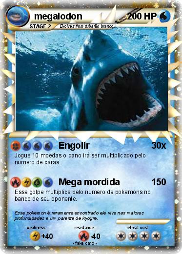 Pokemon megalodon