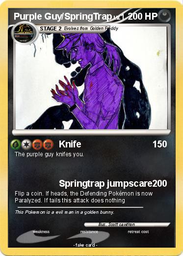 Pokemon Purple Guy/SpringTrap