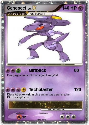 Pokemon Genesect Pokemon Genesect