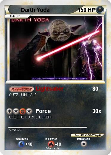 Pokemon Darth Yoda