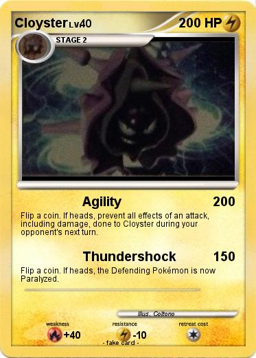 Pokemon Cloyster