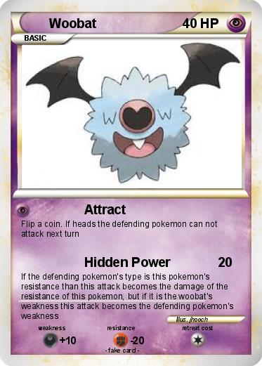 Pokemon Woobat