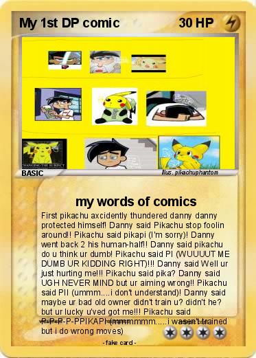 Pokemon My 1st DP comic