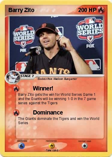Pokemon Barry Zito
