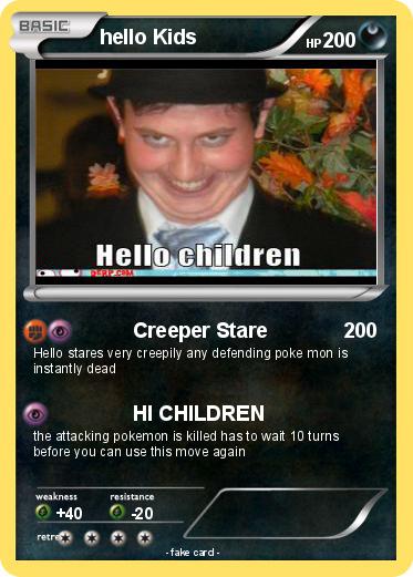 Pokemon hello Kids
