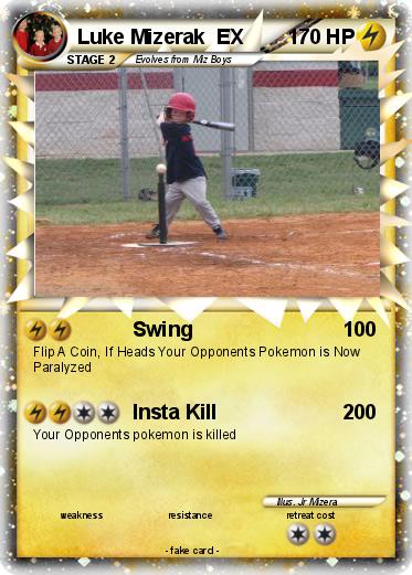 Pokemon Luke Mizerak  EX