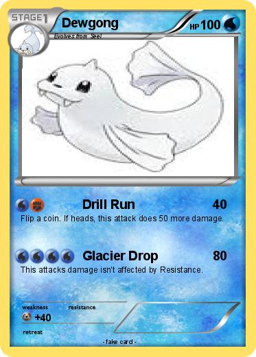 Pokemon Dewgong