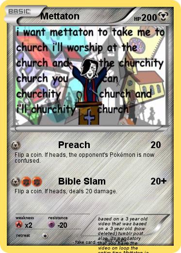 Pokemon Mettaton