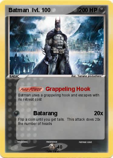 Pokemon Batman  lvl. 100