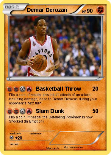 Pokemon Demar Derozan