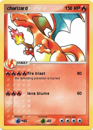 Pokemon charizard