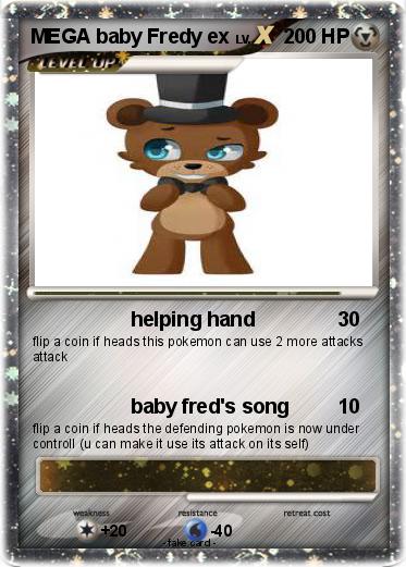 Pokemon MEGA baby Fredy ex
