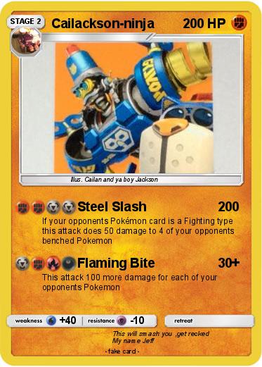 Pokemon Cailackson-ninja