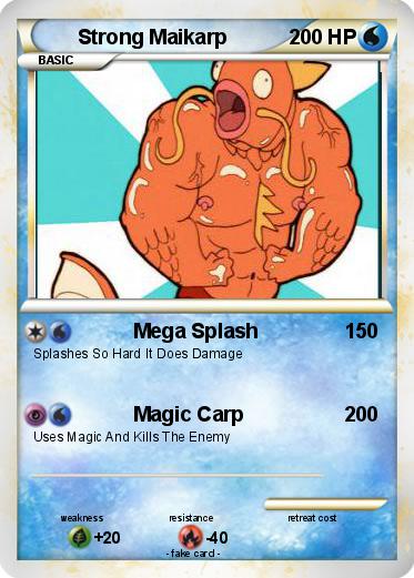Pokemon Strong Maikarp