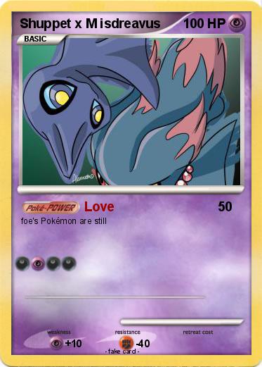 Pokemon Shuppet x M isdreavus