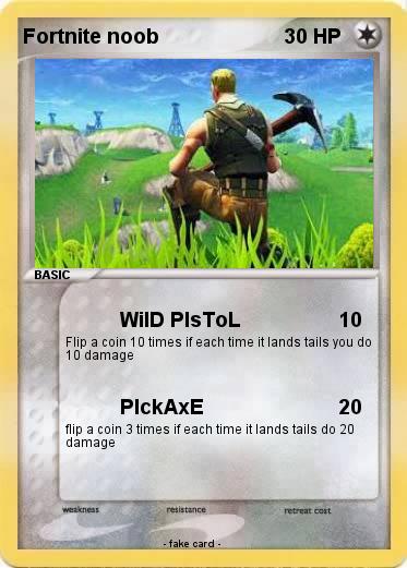 Pokemon Fortnite noob
