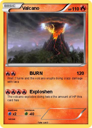 Pokemon Valcano