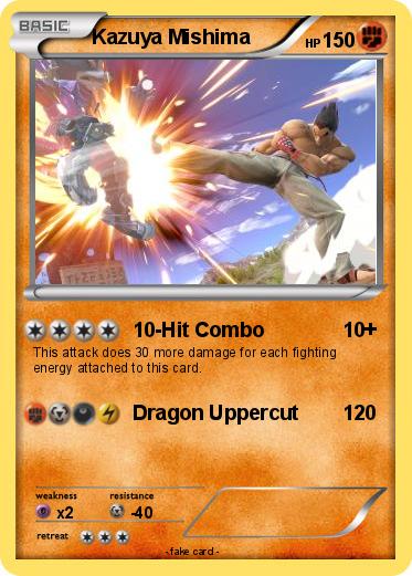 Pokemon Kazuya Mishima