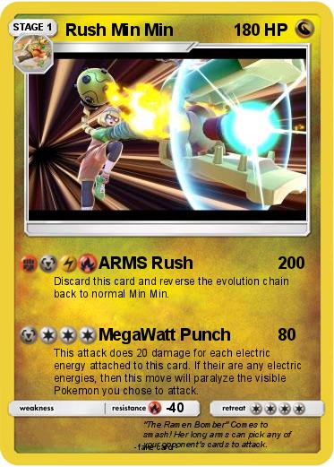 Pokemon Rush Min Min