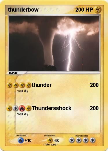 Pokemon thunderbow