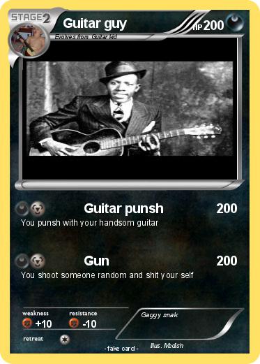 Pokemon Guitar guy