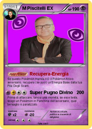 Pokemon M Piscitelli EX