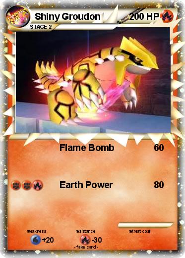 Pokemon Shiny Groudon