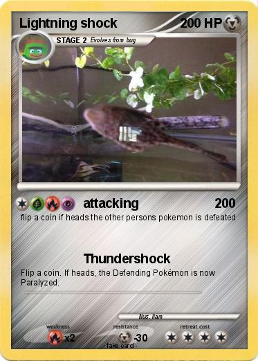 Pokemon Lightning shock