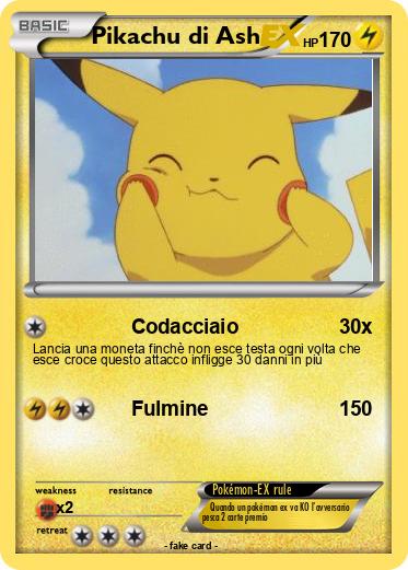Pokemon Pikachu di Ash