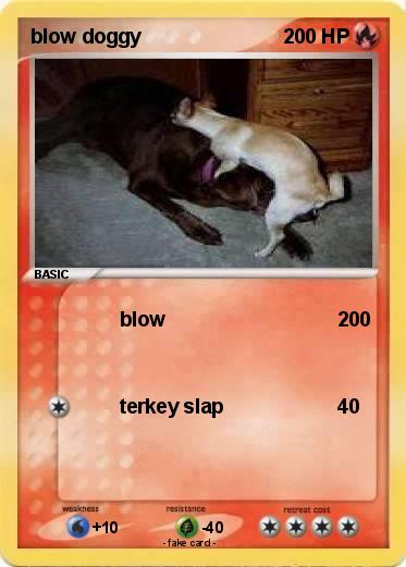 Pokemon blow doggy